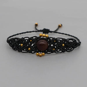 Go2Boho Braided Bracelets Women Natural Stone Waterproof Bracelet