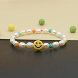 GO2BOHO Bohemian Yellow Beaded Pearl Bracelet