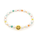 GO2BOHO Bohemian Yellow Beaded Pearl Bracelet
