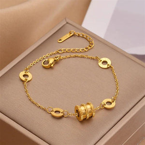 Titanium Steel Bracelet Punk Bracelet Women Men Jewelry