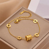 Titanium Steel Bracelet Punk Bracelet Women Men Jewelry