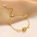 Titanium Steel Bracelet Punk Bracelet Women Men Jewelry
