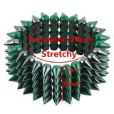 FishSheep Big Acrylic Spike Bracelets for Women Rock Punk Large Cuff Bangle