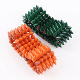 FishSheep Big Acrylic Spike Bracelets for Women Rock Punk Large Cuff Bangle