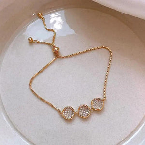 Geometric Adjustable Bracelet for Women