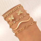 Butterfly Geometric Street Shot Bracelet