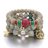 Bohemia Multi-layer 5 Star Bracelet for Women