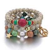 Bohemia Multi-layer 5 Star Bracelet for Women
