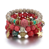Bohemia Multi-layer 5 Star Bracelet for Women