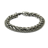Men's Stainless Steel Vintage Thick Chain Bracelet