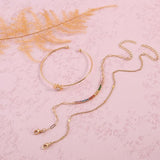 Zircon Bee Bracelet Set Multi-layer Bracelet
