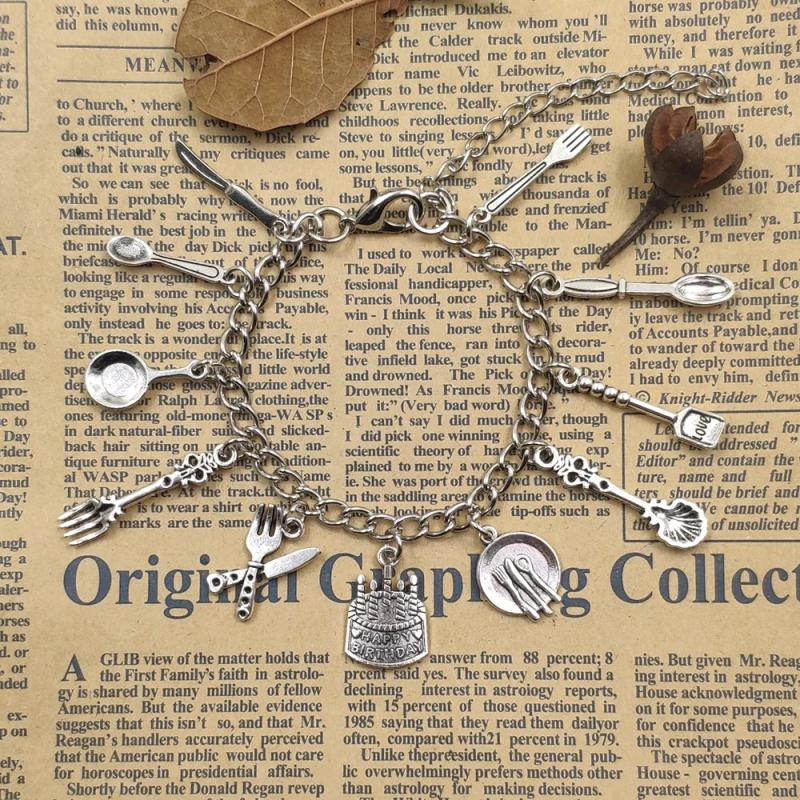Antique Silver Plated Tableware Set Gift for Women CW003-006