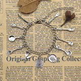 Antique Silver Plated Tableware Set Gift for Women CW003-006
