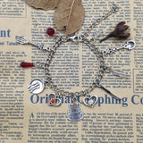 Antique Silver Plated Tableware Set Gift for Women CW003-006