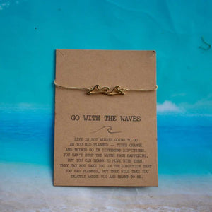 Wave Bracelet Surfer Island Jewelry