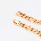 XP Jewelry Micro Zircon Chain Bracelet 11mm for Men Women Lead Nickel