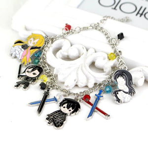 Sword God Domain Crystal Pendant Bangles Bracelet
