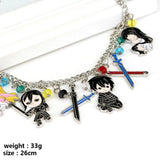 Sword God Domain Crystal Pendant Bangles Bracelet