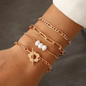 Simplicity Flower Bracelet for Women
