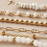 Bohemia Beaded Six Layer Bracelet Set for Women