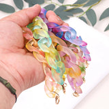 Bohemian Multicolor Acrylic Chain Bracelet for Women
