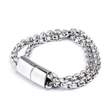 Stainless Steel Chain Bracelet Classic Motorcycle Bracelet Jewelry