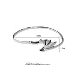 Silver Demon Wing Tail Bracelet Small Retro Jewelry Gift
