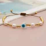 YASTYT Evil Eye Charm Bracelet Beaded Boho Friendship Jewelry Set