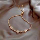 Cat's Eye Stone Fish Bracelet Women's Jewelry