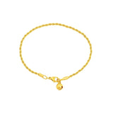 Small Bell Rope Chain Bracelet High Quality