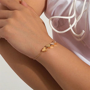 Love Pendant Bracelet Women Metal Hand Jewelry Accessories