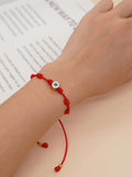 YASTYT Evil Eye Bead Bracelet Red Friendship Bracelets For Women