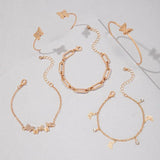 Butterfly Hollow Bangle Geometric Party Jewelry