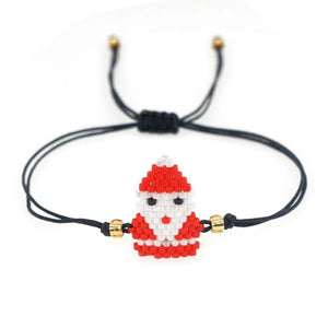 YASTYT Santa Claus Charm Bracelet Happy New Year