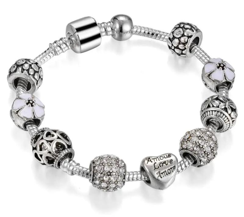 European Charm Beads for DIY Bracelet