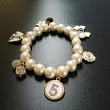 Crystal Pearl Bracelet Pulseiras Feminina Gift Jewelry Women