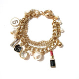 Crystal Pearl Bracelet Pulseiras Feminina Gift Jewelry Women