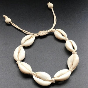 5pcs Adjustable Bohemian Sea Shell Bracelet Ankle Foot Bracelet Women
