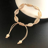 5pcs Adjustable Bohemian Sea Shell Bracelet Ankle Foot Bracelet Women