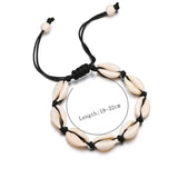 5pcs Adjustable Bohemian Sea Shell Bracelet Ankle Foot Bracelet Women