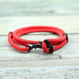 Milan Rope Shark Bracelet Men Women Boho Ocean Animal Wrap Jewelry Gift