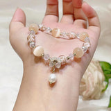 Forean Sweet Crystal Star Fairy Opal Pendant Bracelet