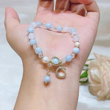 Forean Sweet Crystal Star Fairy Opal Pendant Bracelet