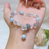 Forean Sweet Crystal Star Fairy Opal Pendant Bracelet
