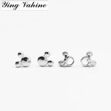 925 Silver Mickey & Minnie Stud Earrings for Girls Kids Birthday