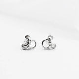 925 Silver Mickey & Minnie Stud Earrings for Girls Kids Birthday