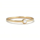 Classic Moissanite Ring 925 Sterling Silver 18k Plated Engagement Ring