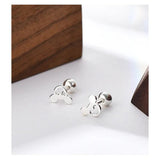 925 Silver Mickey Stud Earrings for Girls