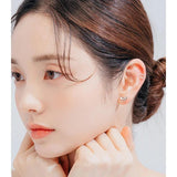 925 Silver Mickey Stud Earrings for Girls