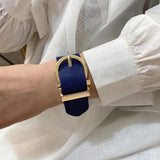 Punk Leather Bracelets for Women Wide Wrap Bangle